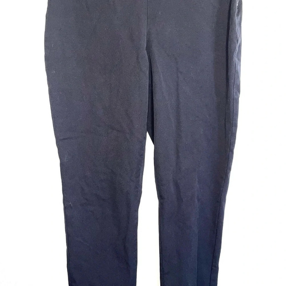 Everlane The Side Zip Pants Black High Rise Tapered Ankle Business 2 Women’s - Picture 6 of 14